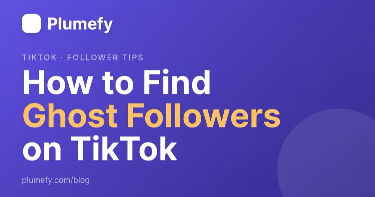 How to Find Ghost Followers on TikTok (Free) — cover image