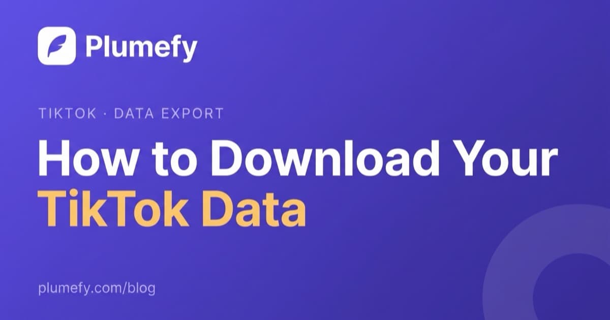 How to Download Your TikTok Data (Step by Step) — cover image
