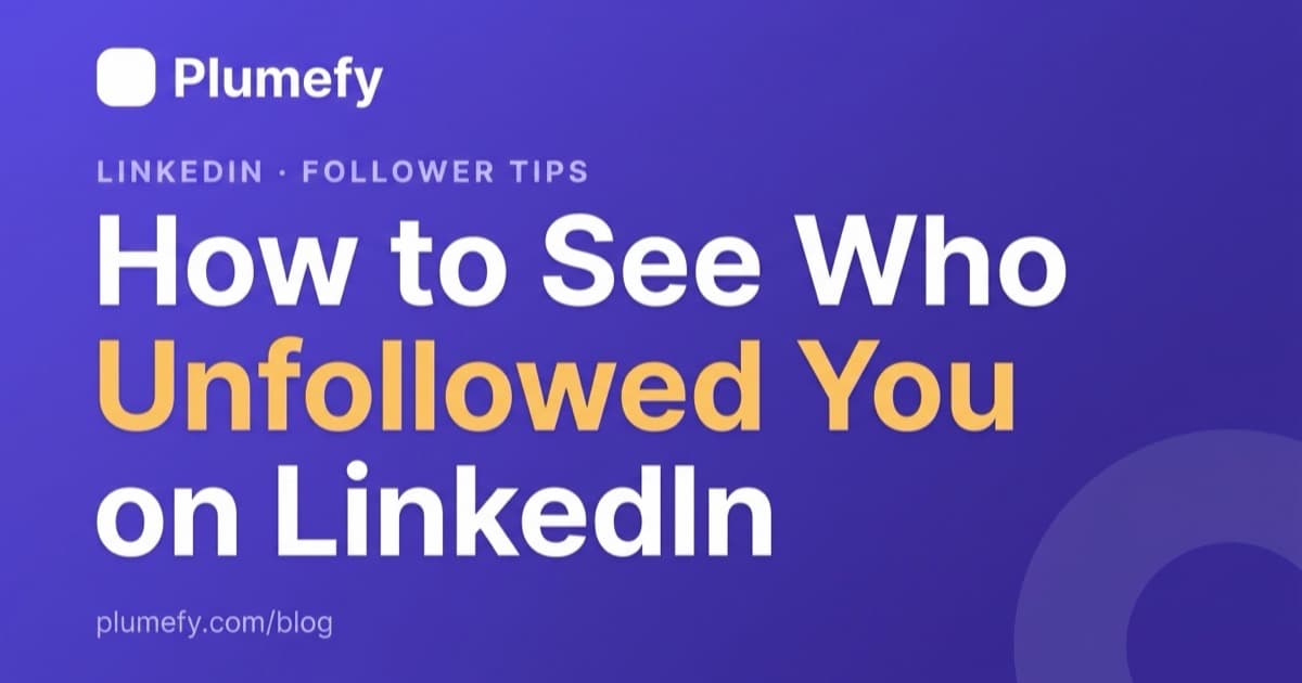 How to See Who Unfollowed You on LinkedIn — cover image