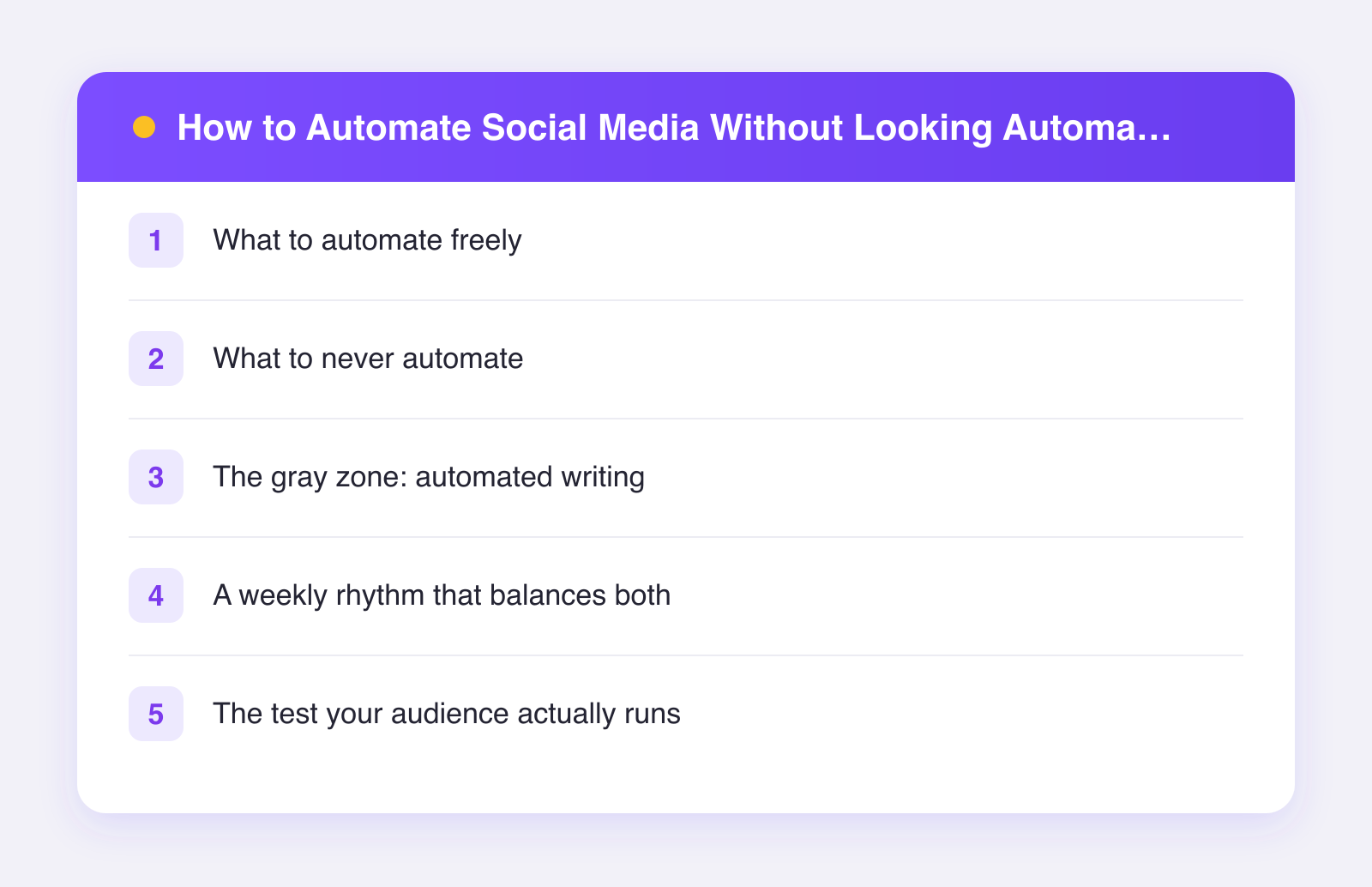 What this guide covers: what to automate freely, what to never automate, the gray zone: automated writing and more