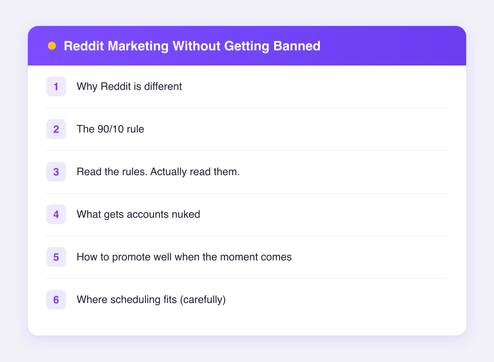 What this guide covers: why reddit is different, the 90/10 rule, read the rules. actually read them. and more